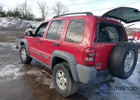 2005 Jeep Liberty Sport from USA, damaged, VIN 1J4GL48K55W609232